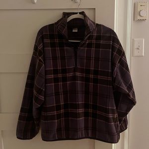 Aritzia Fleece Quarter Zip